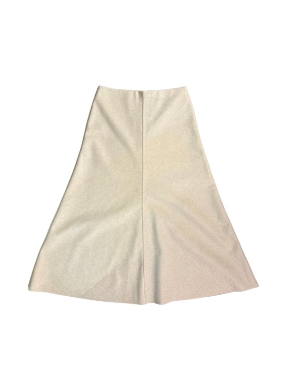 Camilla and Marc Beige A-Line Midi Skirt NWOT